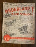 Boek: Nederland in de oorlog, Gelezen, Algemeen, Ophalen of Verzenden, Tweede Wereldoorlog