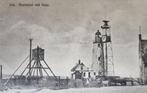 URK 1938 Vuurtoren met Kaap - lichtopstand en stormsein ??, Verzenden, 1920 tot 1940, Gelopen, Flevoland