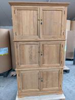 Teak houten 3 delige kast nieuw, Huis en Inrichting, Ophalen, Nieuw, 170 cm of meer