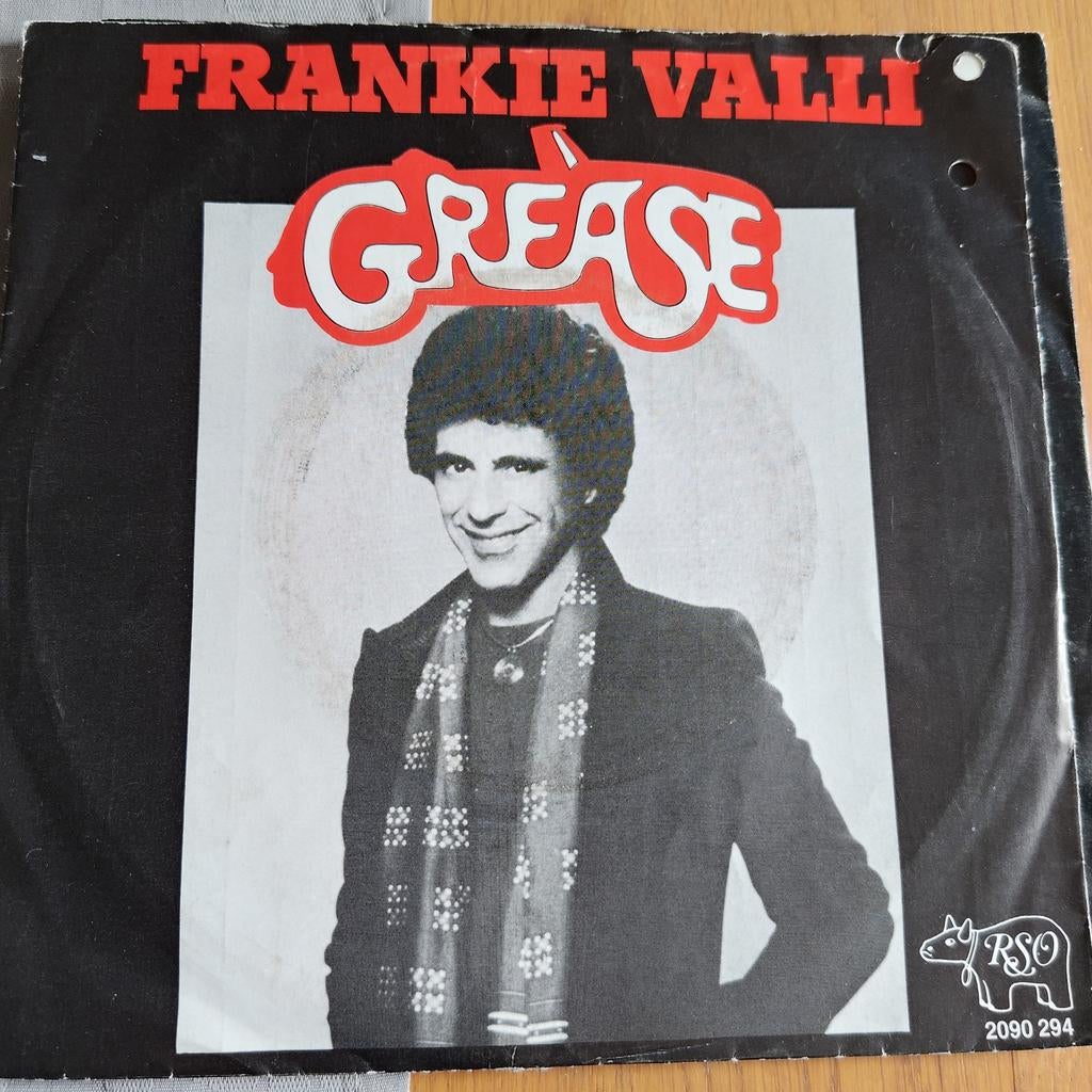 Frankie Valli - Grease Single, Cd's en Dvd's, Vinyl Singles, Ophalen of Verzenden, Gebruikt, 7 inch, Filmmuziek en Soundtracks