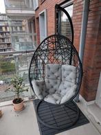 Hangstoel / hangij met kussens, Tuin en Terras, Ophalen, Gebruikt, Metaal