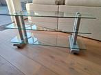 Tv meubel (glas, merk: Spectral), Huis en Inrichting, Ophalen, 100 tot 150 cm, Modern, glas, Minder dan 100 cm
