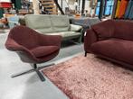 Nieuw Label Seat 24 Fauteuil Stof leer Design draai stoel, Nieuw, 75 tot 100 cm, Ophalen of Verzenden, Stof