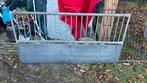 Degelijke poort te koop, met onderschot, Ophalen, Gebruikt, IJzer, Tuinhek