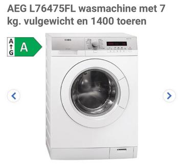 AEG L76475FL wasmachine beschikbaar voor biedingen