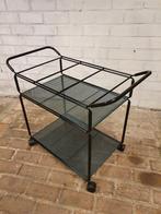 vintage ikea barcart serveerwagen, Huis en Inrichting, Ophalen, Metaal of Aluminium, Zo goed als nieuw, 75 cm of meer