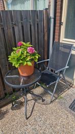 Klapbare tuinstoel, Ophalen, Zo goed als nieuw, Aluminium