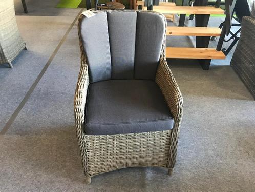 Tuinstoel Kaapstad Ronddraad met zit en rug kussen., Tuin en Terras, Tuinstoelen, Nieuw, Wicker, Ophalen