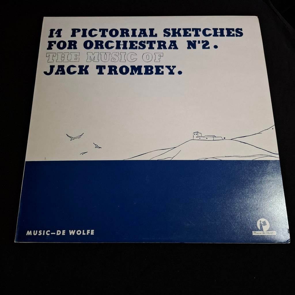Music De Wolfe LP - Jack Trombey: 14 Pictorial Sketches No.2, Ophalen of Verzenden, Zo goed als nieuw, 12 inch