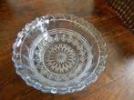 Schaal. antiek, glas, kleur lichtblauw, Ophalen of Verzenden