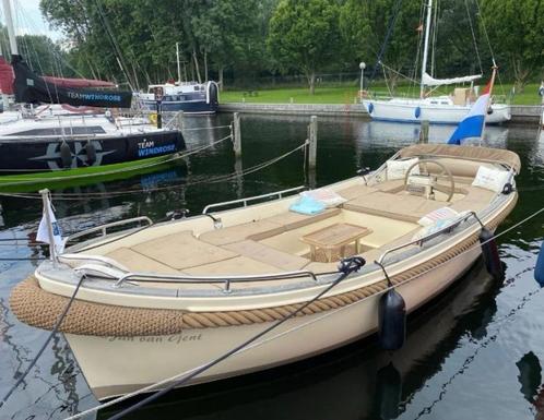 Jan van Gent 820 In prijs verlaagd!, Watersport en Boten, Sloepen, Zo goed als nieuw, 70 pk of meer, 6 meter of meer, Binnenboordmotor