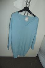 Turquoise trui van het merk Stroke ruim en lang, Ophalen of Verzenden, Zo goed als nieuw, Maat 38/40 (M), Blauw