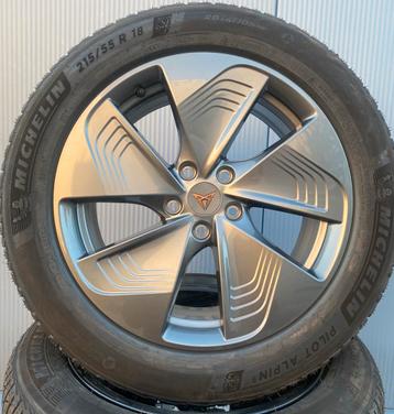NIEUW 18” Originele Cupra Born ID.3 Velgen + Winterbanden beschikbaar voor biedingen