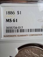 Morgan Dollar, Ophalen of Verzenden, Noord-Amerika, Losse munt, Zilver