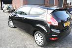 Ford Fiësta 1.2 60pk 2012 Zwart, Auto's, Euro 5, Stof, 4 cilinders, Zwart