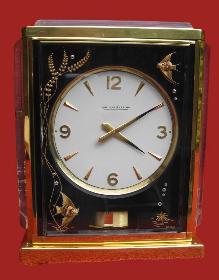 Dé perpetuüm!! Atmos Jaeger LeCoultre Chinoise, Antiek en Kunst, Antiek | Klokken, Ophalen of Verzenden