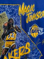 Magic Johson shirt LA Lakers , nieuw jaren 90, Paars, Onbekend, Nieuw, Nutmeg