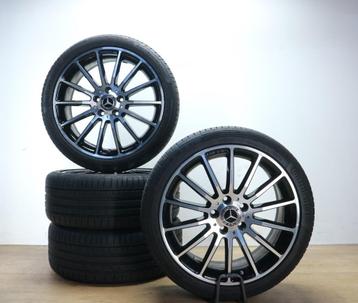 18 inch AMG velgen Mercedes A B C CLA klasse zomerbanden 