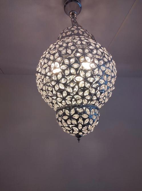 Oosterse hanglamp, Huis en Inrichting, Lampen | Kroonluchters, Zo goed als nieuw, Ophalen