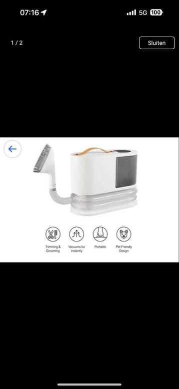 Dierentondeuse nieuw in verpakking beschikbaar voor biedingen