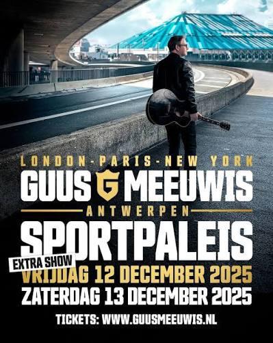 Guus meeuwis zitplaatsen 13/12 antwerpen, Tickets en Kaartjes, Evenementen en Festivals, Twee personen