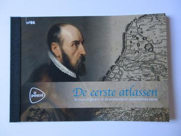 Prestigeboekje No.86 "DE EERSTE ATLASSEN", 6 priority zegels beschikbaar voor biedingen