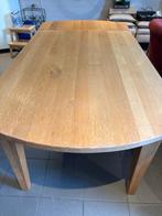 Eettafel eiken, Huis en Inrichting, Tafels | Eettafels, Ophalen, Gebruikt, Eikenhout, 150 tot 200 cm