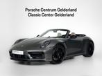 Porsche 911 Carrera 4 GTS Cabriolet (bj 2024, automaat), Auto's, Porsche, Gebruikt, Zwart, 4 stoelen, Leder