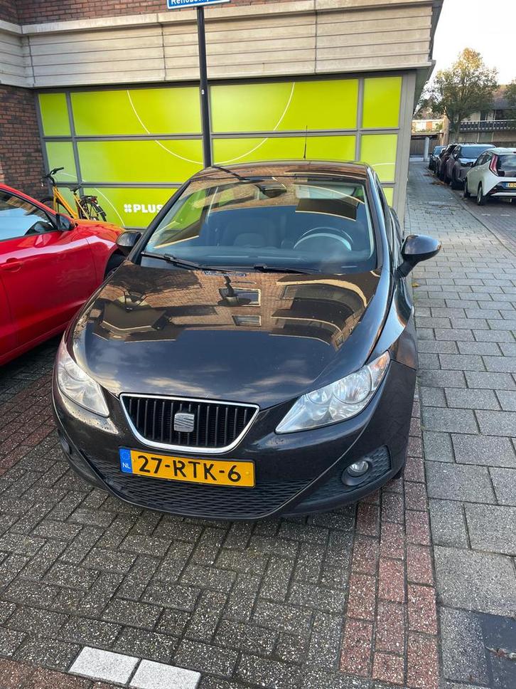 Seat Ibiza 1.2 TSI 77KW 2011 Zwart. 2e eigenaar, Auto's, Seat, Ibiza, ABS, Airbags, Airconditioning, Bluetooth, Centrale vergrendeling