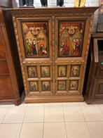 Antieke Kast met Beschildering, Antiek en Kunst, Ophalen