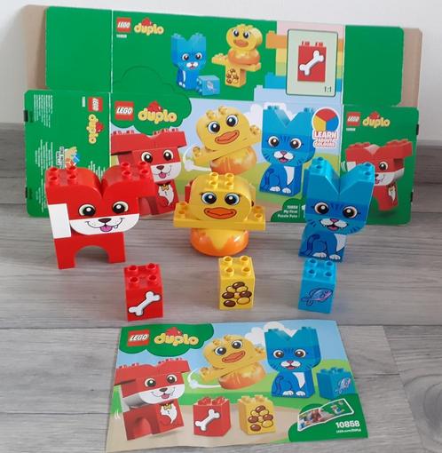 Lego Duplo Basic Set 10858 My First Puzzle Pets, Kinderen en Baby's, Speelgoed | Duplo en Lego, Zo goed als nieuw, Duplo, Complete set