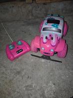 Roze Speelgoedauto met Afstandsbediening, Kinderen en Baby's, Speelgoed | Speelgoedvoertuigen, Ophalen, Gebruikt, Afstandsbediening