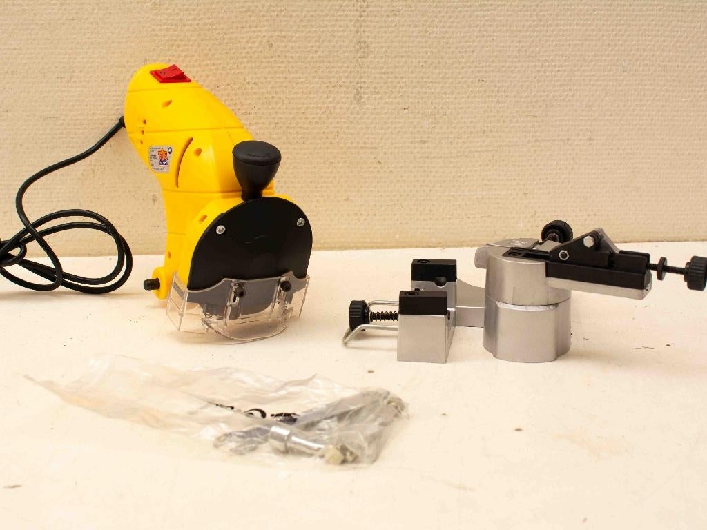 Topcraft ketting slijper 220w - 7500min-, Doe-het-zelf en Verbouw, Ophalen of Verzenden, Zo goed als nieuw, Minder dan 700 watt
