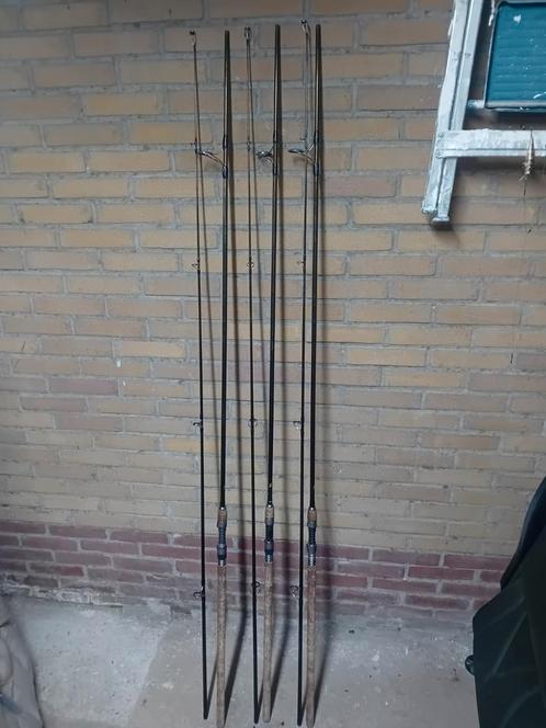 2x the force rod R range 12ft 2,75 lbs, Watersport en Boten, Hengelsport | Karpervissen, Gebruikt, Werphengel, Ophalen of Verzenden