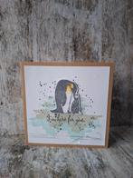 kaart Stampin' Up! I'm here for you, pinguins, Ophalen of Verzenden, Nieuw, Overige thema's