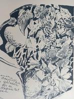 Sonja Prins/Lotte Ruting Prent met Gedicht - 1980, Ophalen of Verzenden