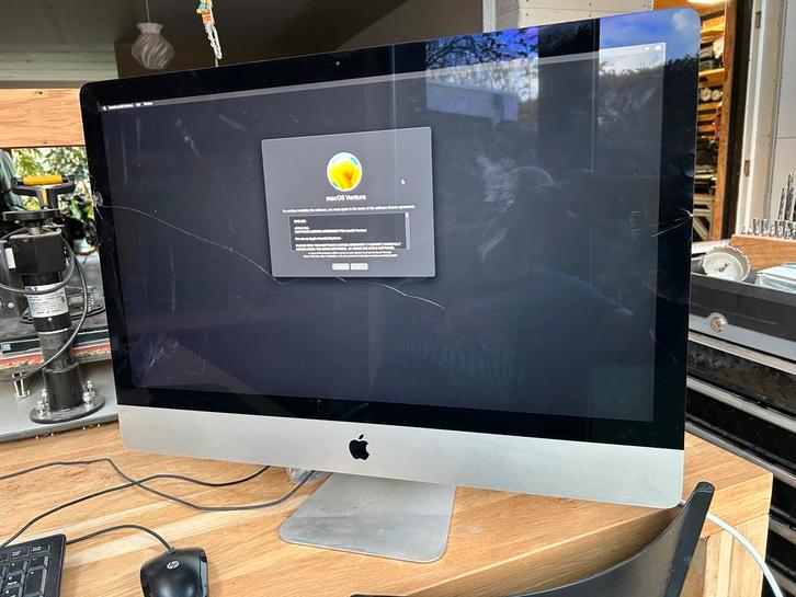 Imac 27 inch intel i5 500Gb 2017, Computers en Software, Apple Desktops, Gebruikt, iMac, HDD, 2 tot 3 Ghz, 16 GB, Ophalen