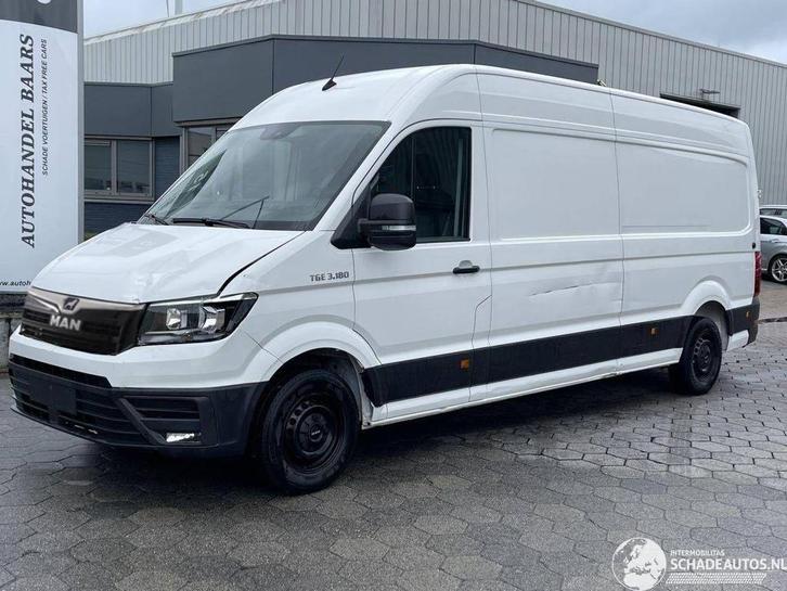 MAN TGE ! 180PK kan rijdend mee ! (bj 2021), Auto diversen, Schadeauto's, Overige merken, Handgeschakeld, Diesel, Overige carrosserieën