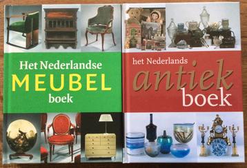 Het Nederlandse Meubel boek en Het Nederlands Antiek boek beschikbaar voor biedingen