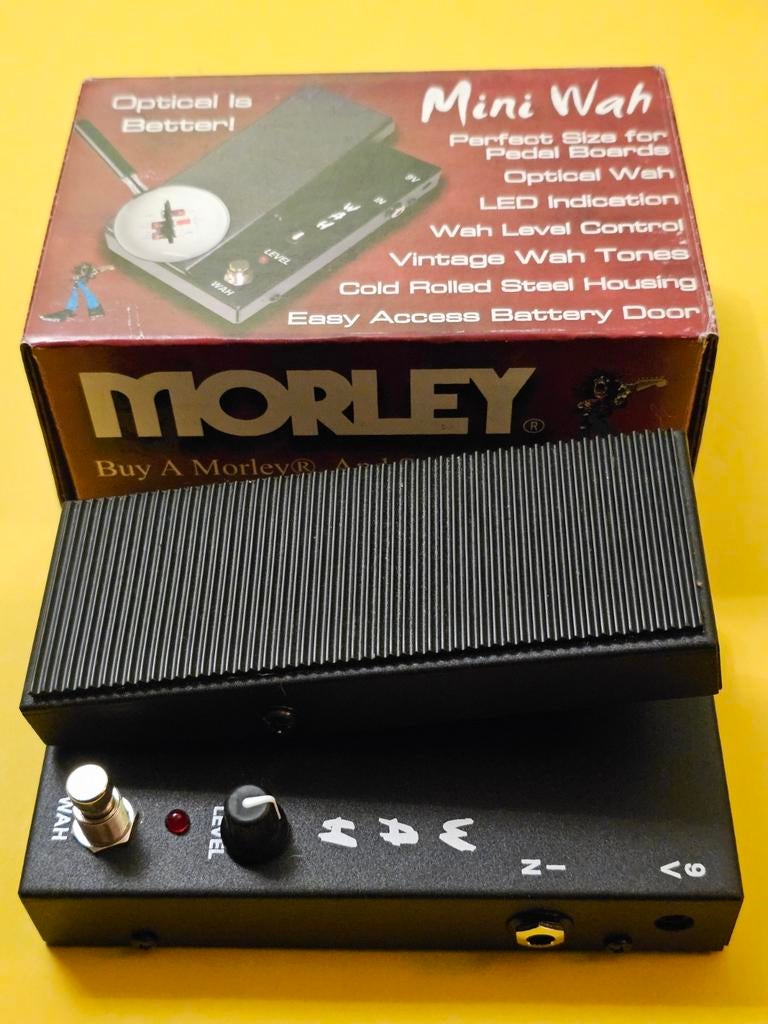 Morley Mini Wah Pedaal, Morley, Ophalen of Verzenden, Zo goed als nieuw, 325 Cary Point Drive Cary IL 60013 USA