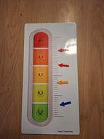 Emotiethermometer voor 4 personen - Autisme, ADHD, ADD, Ophalen of Verzenden, Zo goed als nieuw, Taal en Lezen