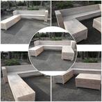 Tuinbank, loungebank, loungeset op maat NIEUW, Ophalen of Verzenden, Nieuw, Hout