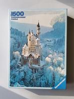 Ravensburger - Neuschwanstein in winter - 1500 stukjes, Nieuw, Ophalen of Verzenden, 500 t/m 1500 stukjes, Legpuzzel