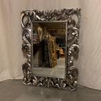 Barok spiegel -houten lijst - zilver - 120 x 90 cm-TTM Wonen, 100 tot 150 cm, Nieuw, Info@ttmwonen.nl, 75 tot 100 cm