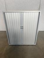 Gispen archiefkast/Schuifdeurkast / kast / garagekast, Gebruikt, 100 tot 150 cm, Metaal, Met slot