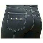 Ruitergilde Rijbroek Zwart Nieuw Maat 158 met Diamantjes - N, Dieren en Toebehoren, Paardrijkleding, Ophalen of Verzenden, Nieuw
