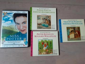 3 luisterboeken Beatrix Potter en DVD samen €10 beschikbaar voor biedingen