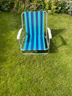 retro strandstoel camping, Ophalen, Zo goed als nieuw