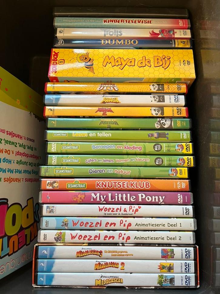 Kinder dvd’s en cd’s, Cd's en Dvd's, Dvd's | Kinderen en Jeugd, Gebruikt, Educatief, Alle leeftijden, Ophalen
