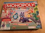 Mijn eerste Monopoly, Hobby en Vrije tijd, Gezelschapsspellen | Bordspellen, Ophalen of Verzenden, Zo goed als nieuw